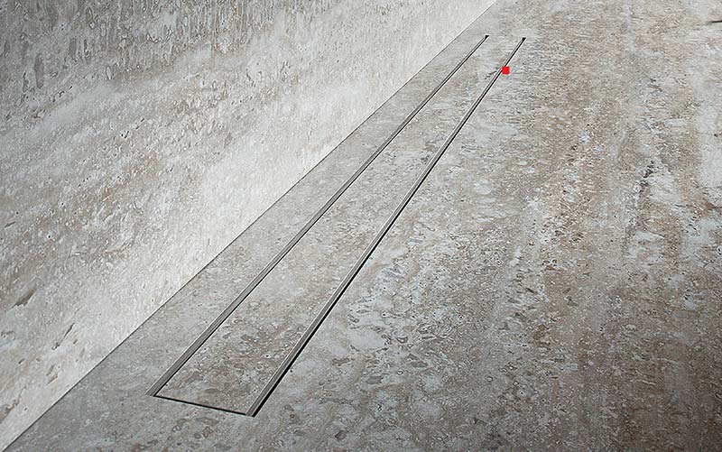 linijski slivnik sa keramickom plocicom 