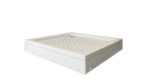 Tus kada 80x80 AQUANIL - Frame (akrilna-bela)