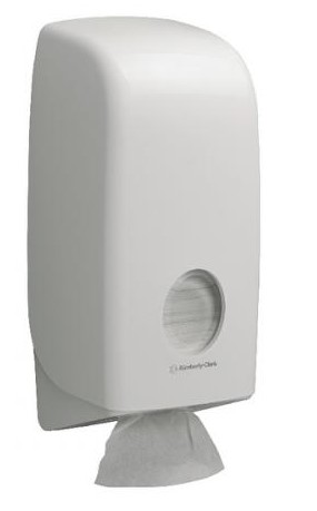 Dispenzer za toalet papir AQUARIUS MINI - beli