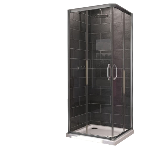 Tus paravan HUPPE - X1-190 kabina 90x90 [hrom,transp]