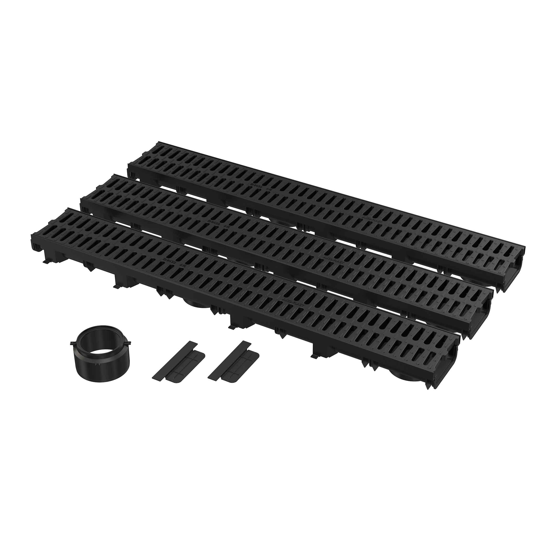 Garazna kanalica 137x60x1000 sa plas.resetkom SET [AVZ112-G501]