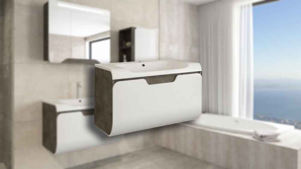 Ormaric konzolni AQUANIL - TALES-irony 80cm + umivaonik