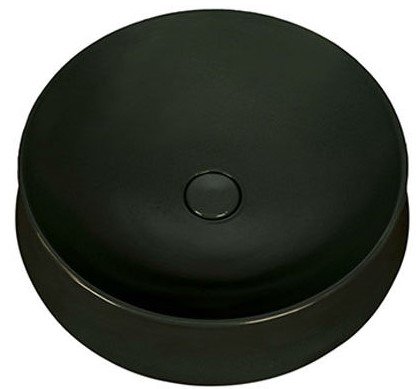 Umivaonik umetnicki NEWARC - ELIPSO 46x17cm [505050B] - black,sjaj