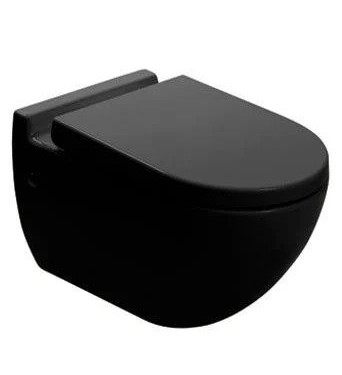 Wc solja konzolna NEWARC - MODERN sa daskom 3823 [3823] - black,sjaj