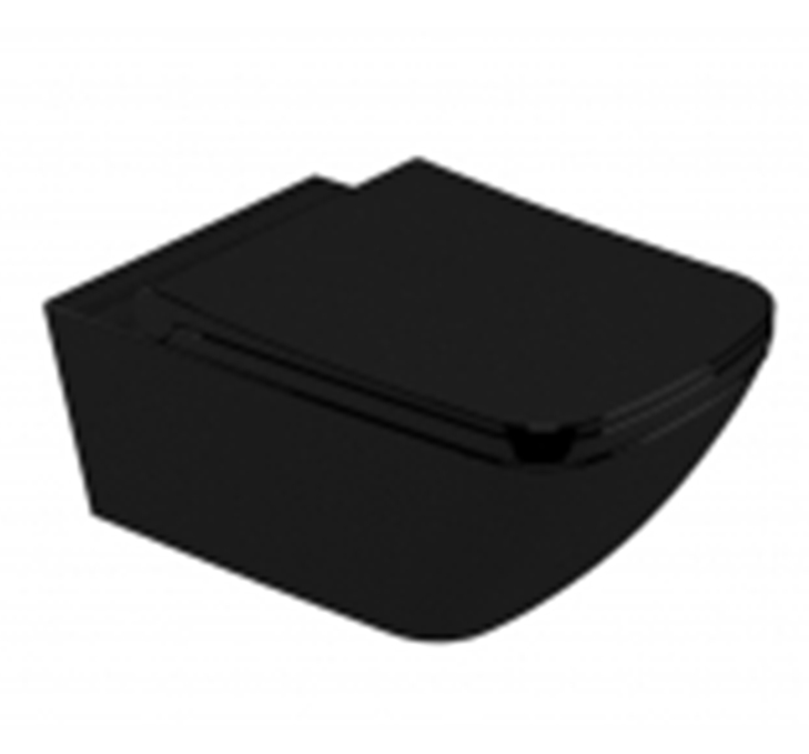 Wc solja konzolna NEWARC - LIFE sa daskom 7600 [5823B] - black,sjaj