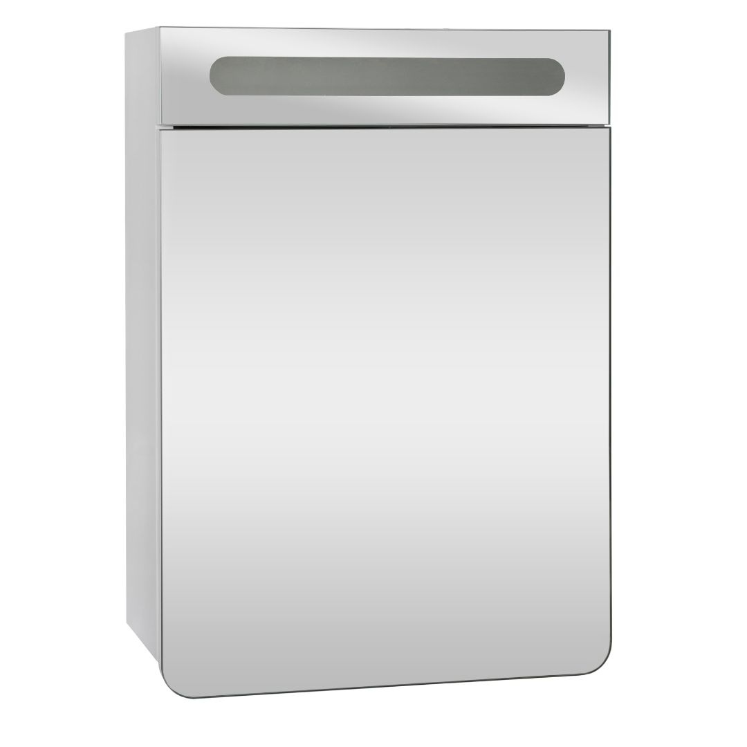 Ogledalo ormaric IBANIO - VENICE - white 60cm