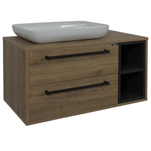 Ormaric konzolni IBANIO - VILLA-cadiz 90cm + umivaonik [072700]