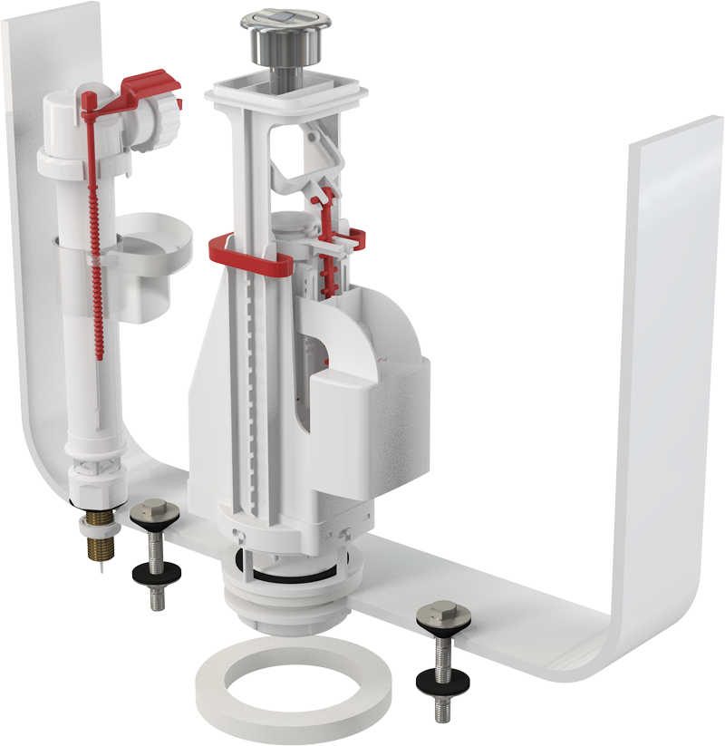 Garnitura za monoblok DUO - vert. [SA08ASK-3/8