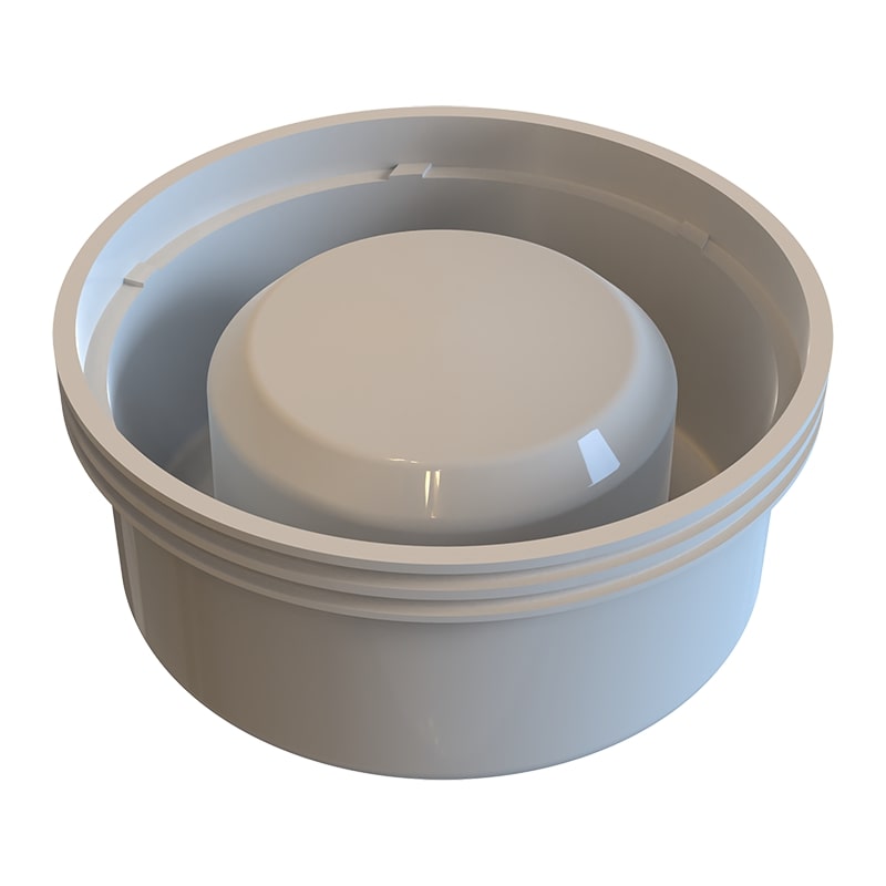 Pvc slivnik F32 vertikalni (ultra niski) ISAFLEX 7169