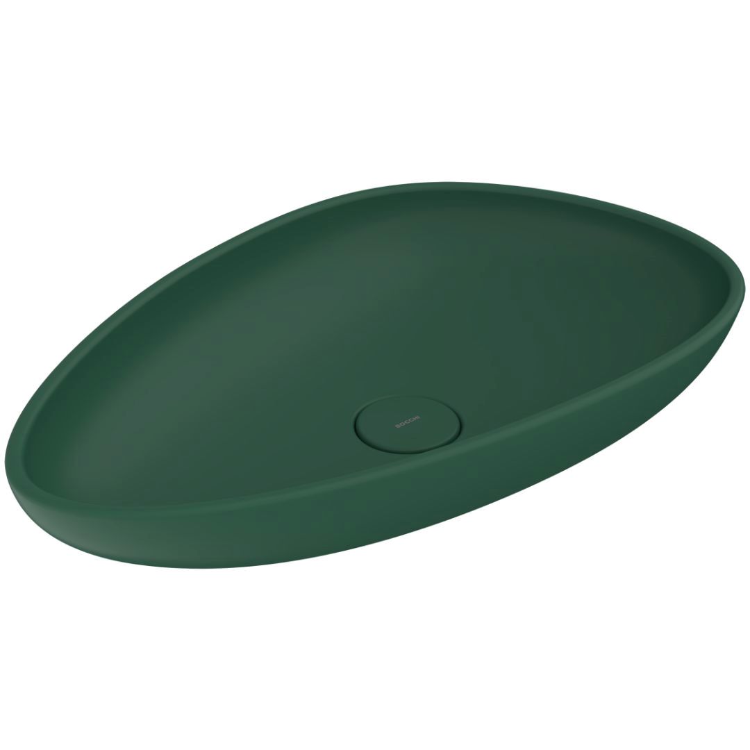 Umivaonik umetnicki BOCCHI - ETNA 58cm [1114-027-0125][green, matt]