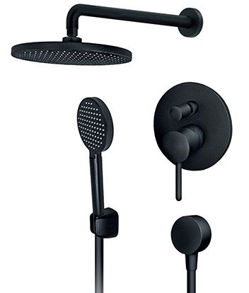 Bat. za kadu ugradna sa rucnim tušem ROSAN - Dark (JD31601)